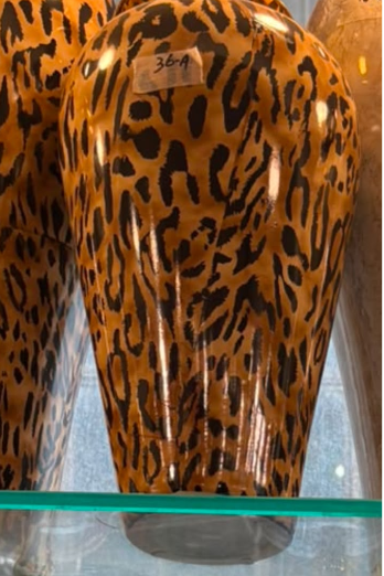 Leopard Decorative Vase