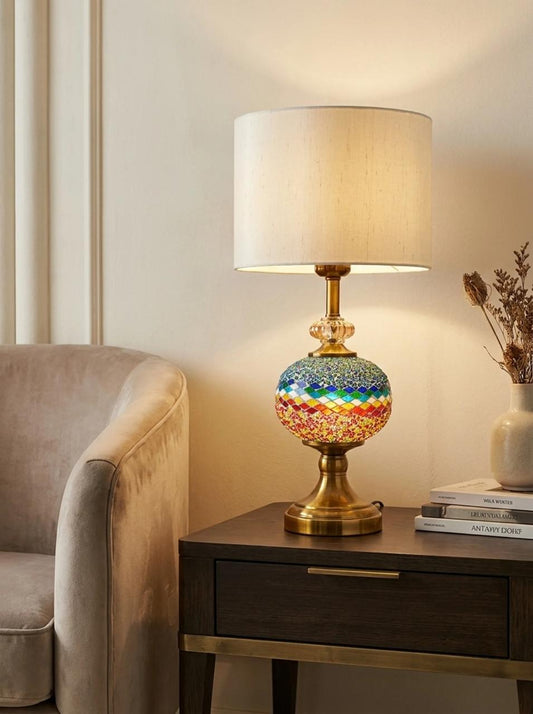 Handcrafted Turkish Mosaic Table Lamp