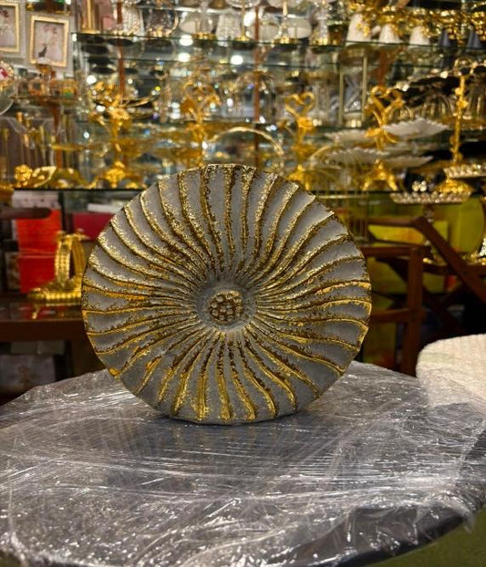 Circular Sculpture Vase