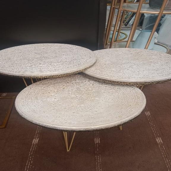 Imbosed Naqashi Nesting Tableset