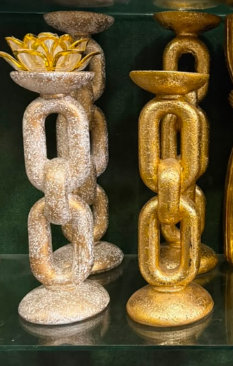 Chain-Style Candle Holder